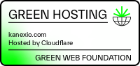 Hébergement vert vérifié par Green Web Check : kanexio.com, Cloudflare.